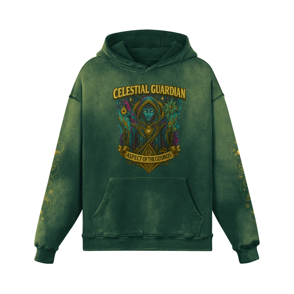 Aether Rune Oversized Graphic Hoodie
