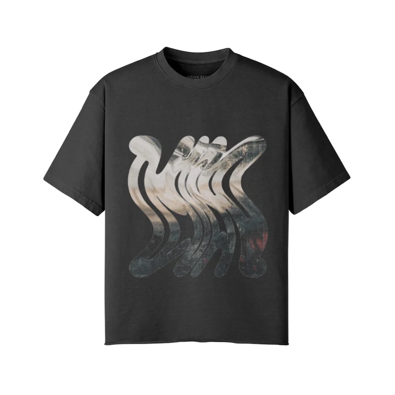 Echo Veil Oversized T-Shirt